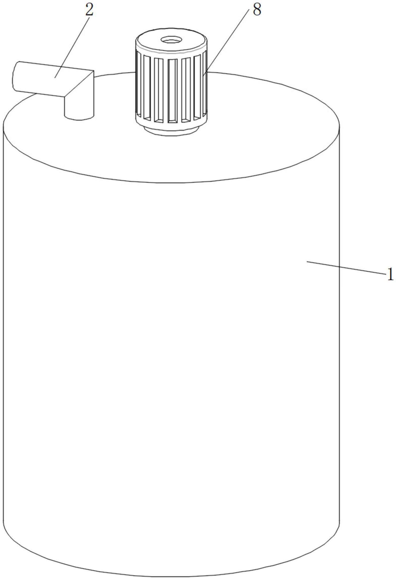 一种高位滴加罐用搅拌装置的制作方法