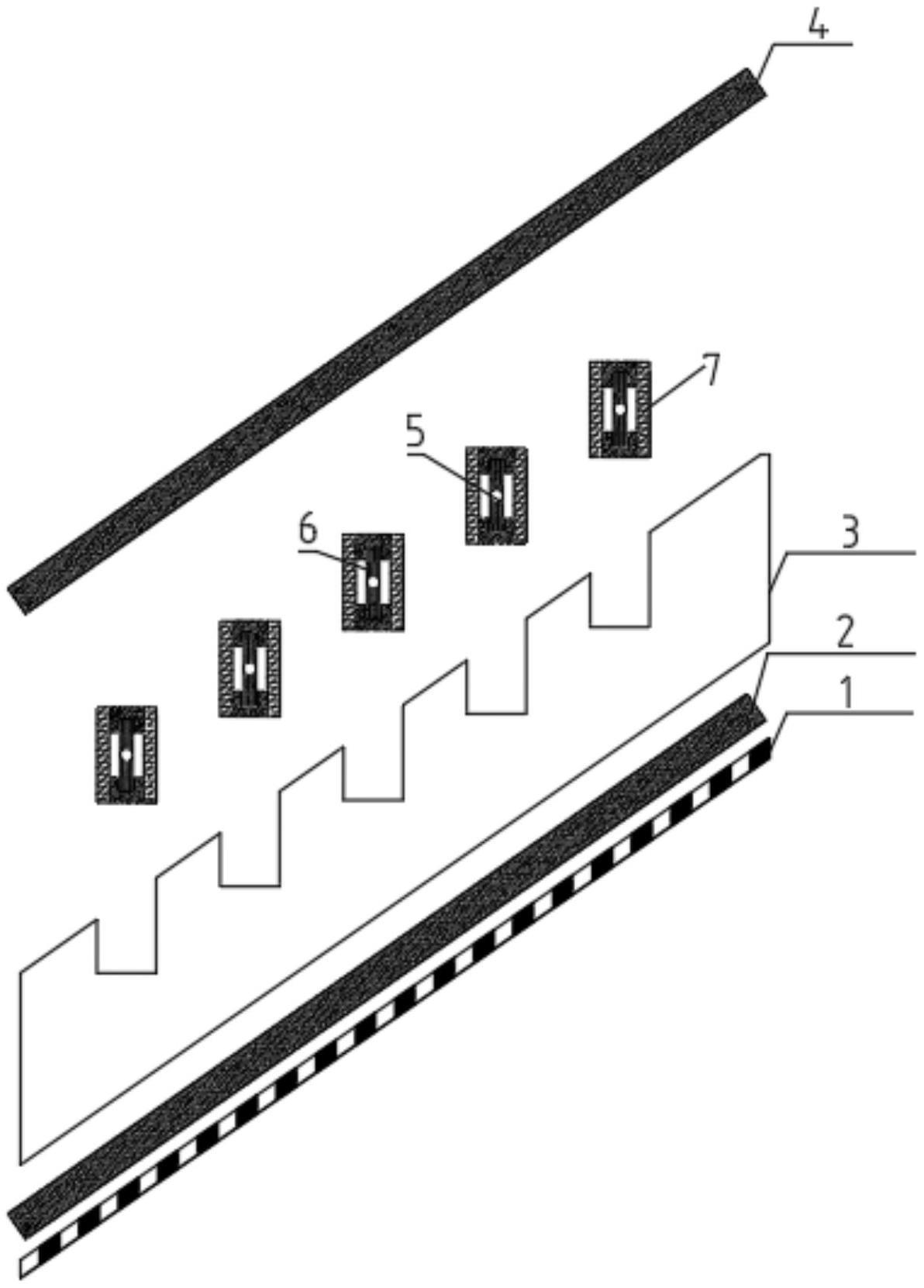 一种用于木模板楼梯支设的真空踏步板的制作方法