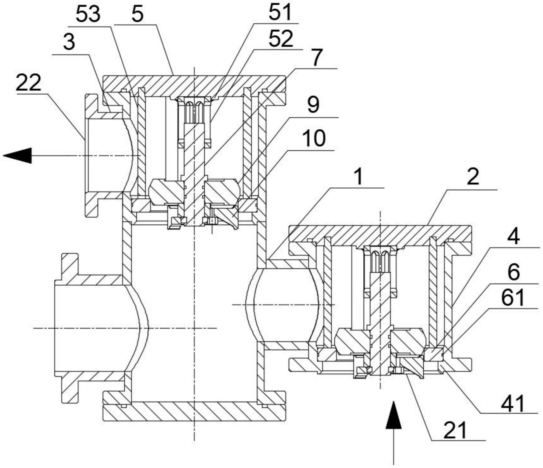一种注浆泵用锥阀式吸排阀结构的制作方法