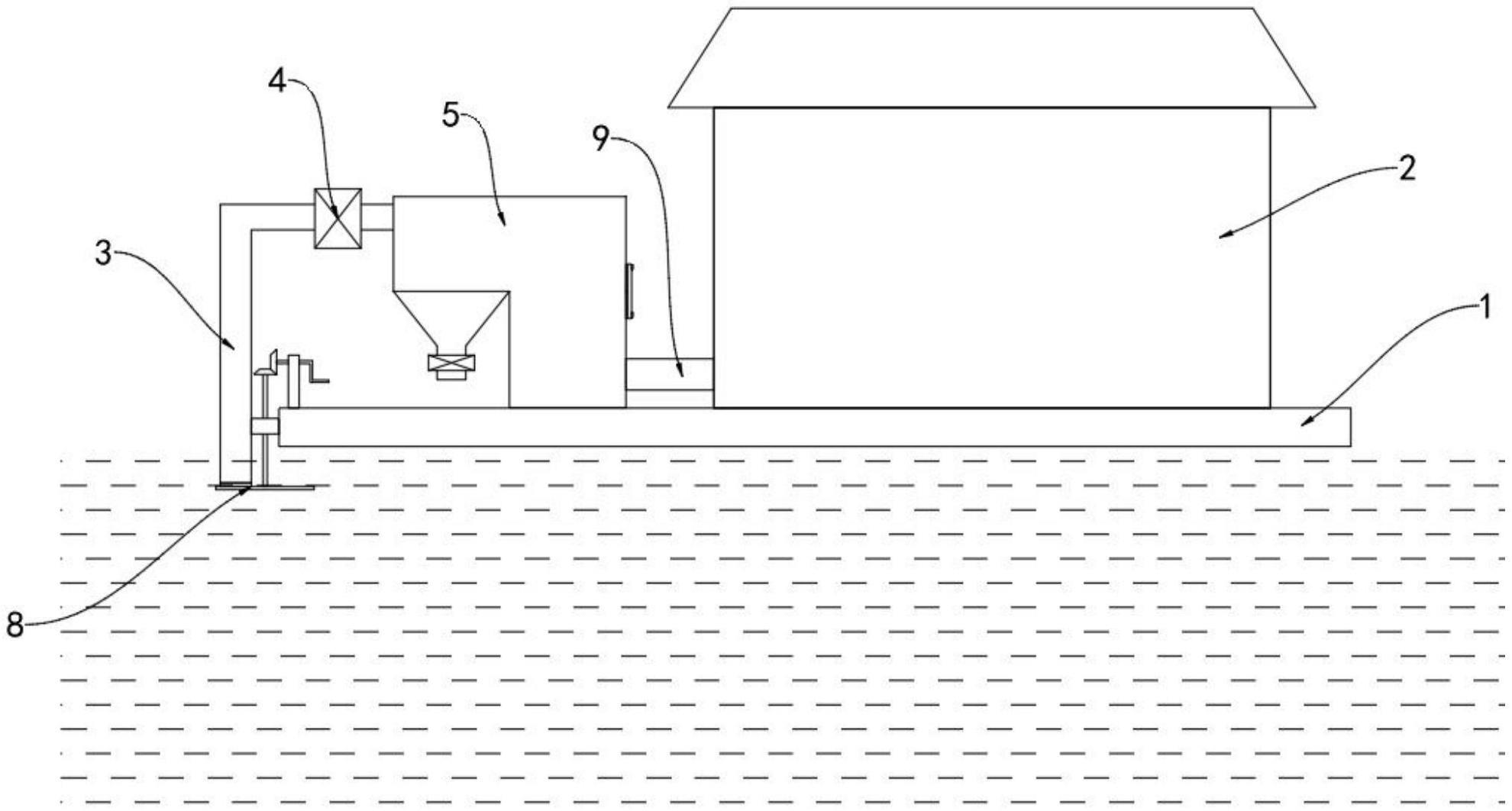 一种具有杂物处理结构的浮船泵站的制作方法