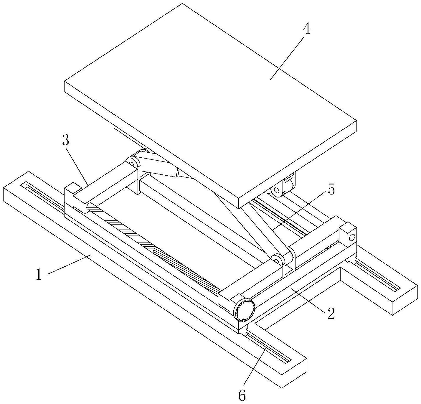 一种结构稳固的建筑施工支架结构的制作方法