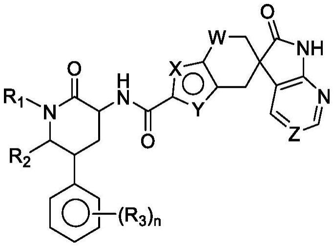 哌啶甲酰胺氮杂茚满类衍生物及其制备方法和用途与流程