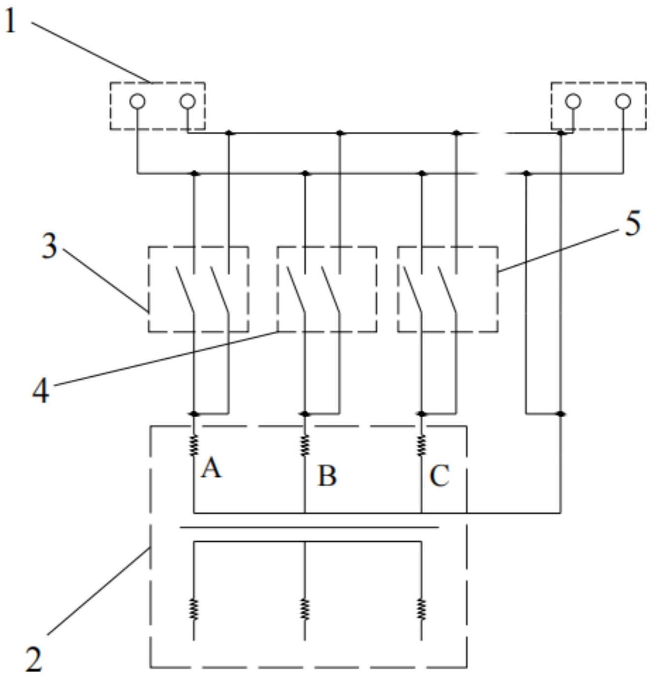 一种用于有载调压变压器的直流电阻试验装置的制作方法