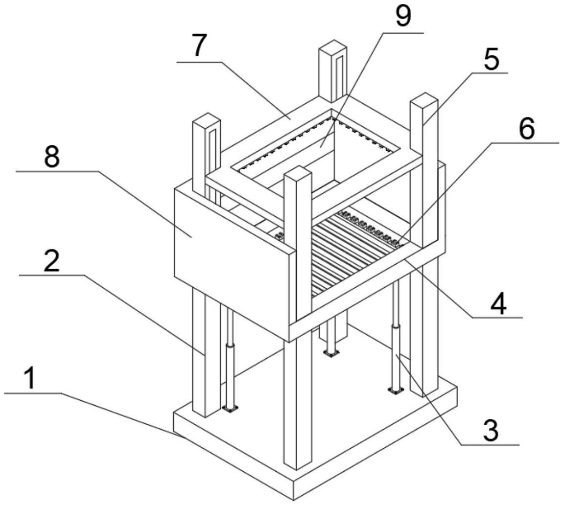 钢筋焊接网承载架的制作方法