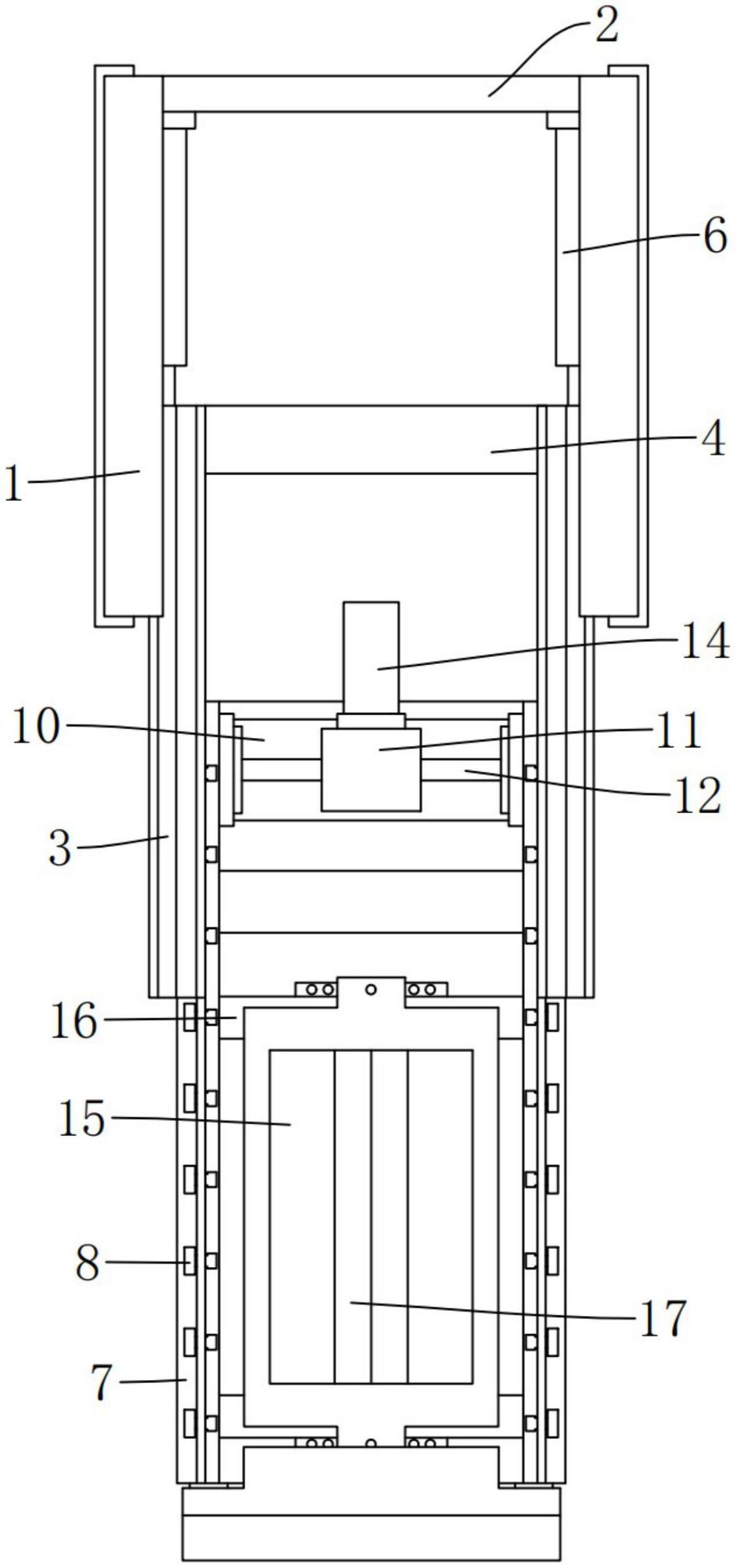 一种用于镁料变成镁砖的布料装置的制作方法