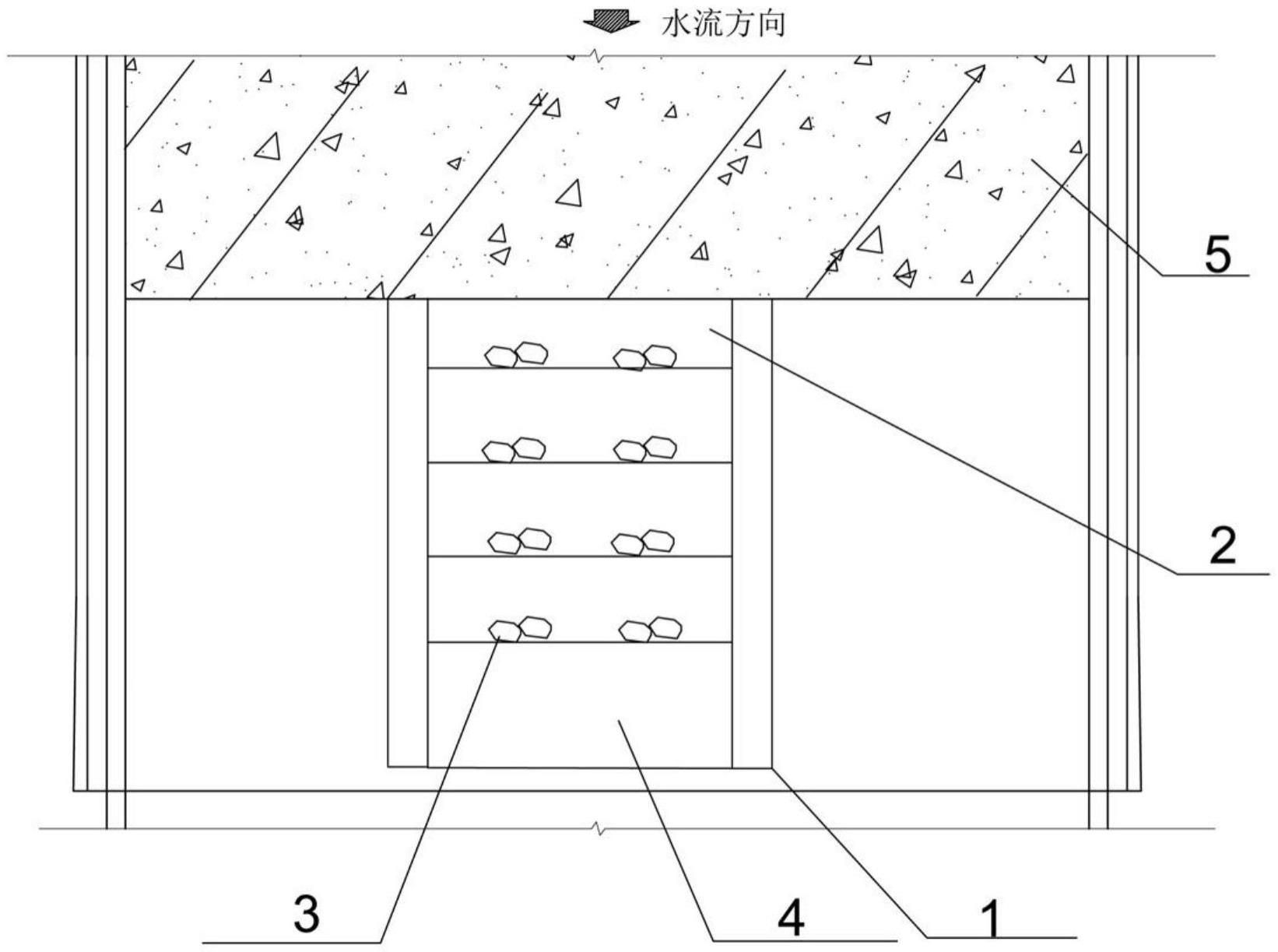 适用于中小河流跌水堰的简易鱼道的制作方法