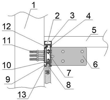 基于实现木柜安装时和墙体固定牢固的机构的制作方法