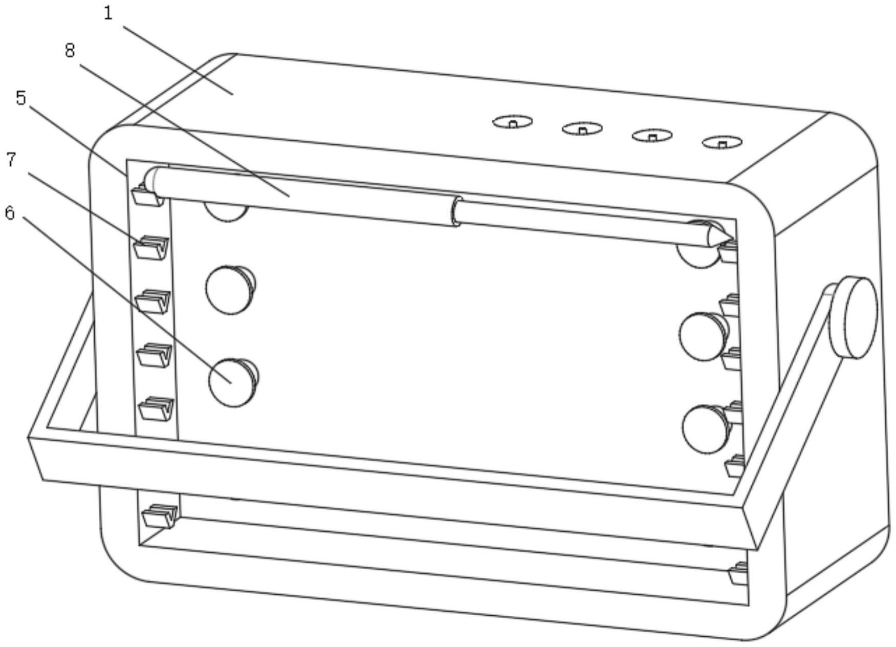 便携式的AFC灯板测试工装的制作方法
