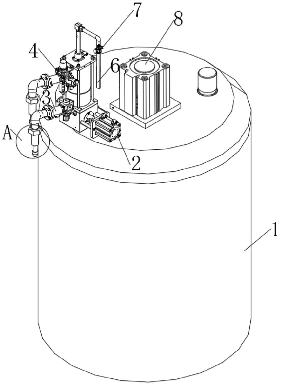 一种油田降阻剂加注器的制作方法