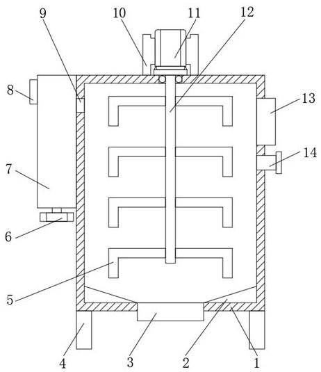 一种建筑施工用定量加料的砂浆搅拌机的制作方法