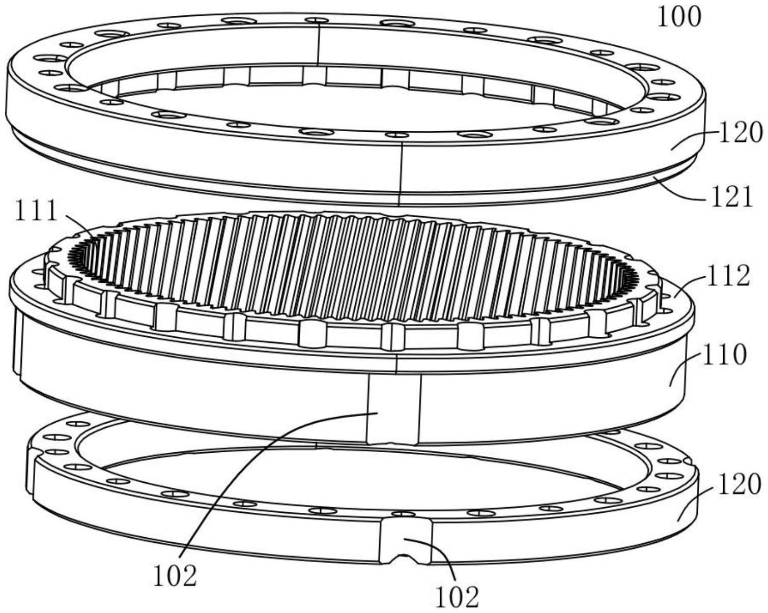 用于行星减速器的壳体、行星减速器和执行器的制作方法