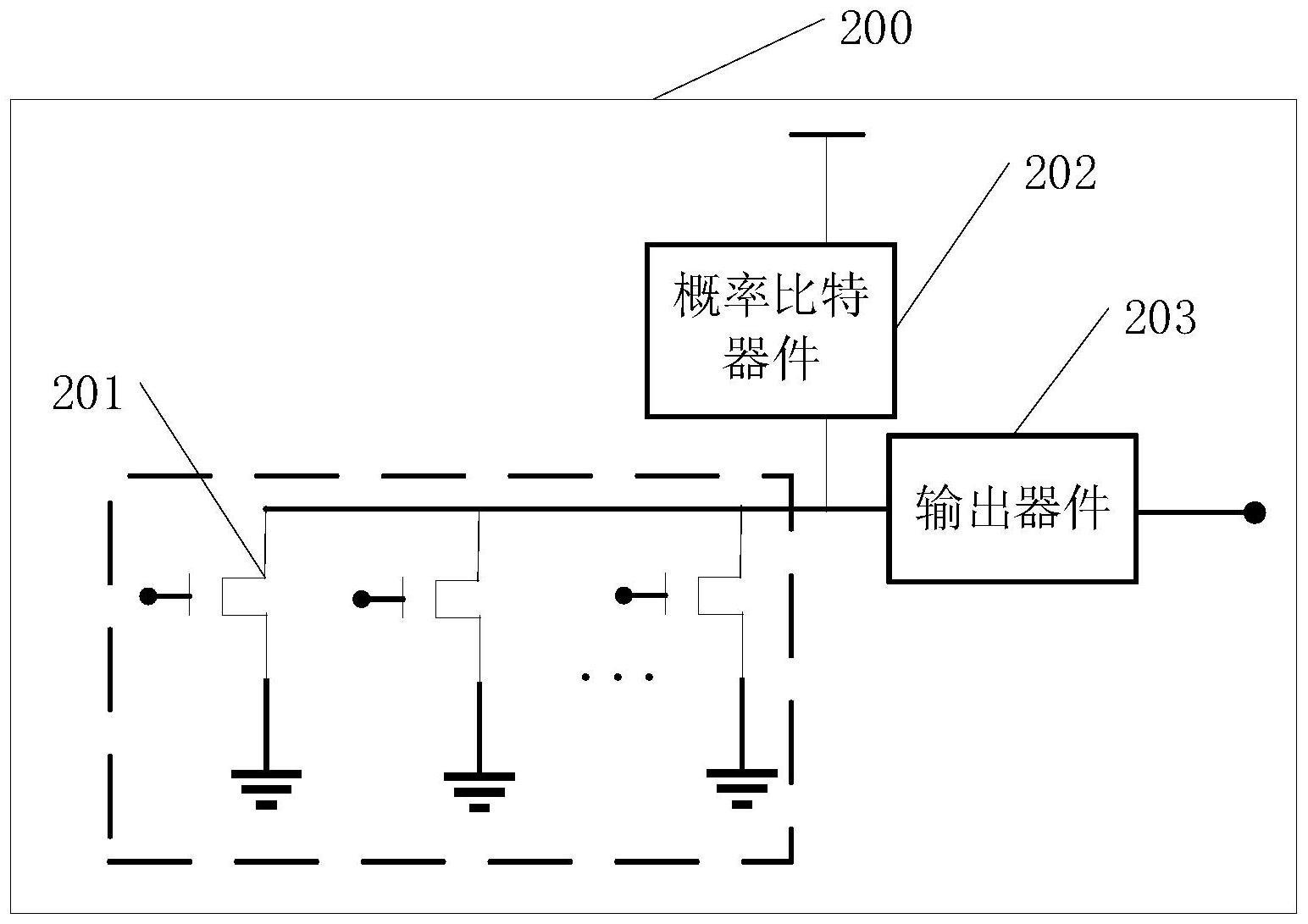 一种概率比特单元电路、概率比特电路系统及其控制方法与流程