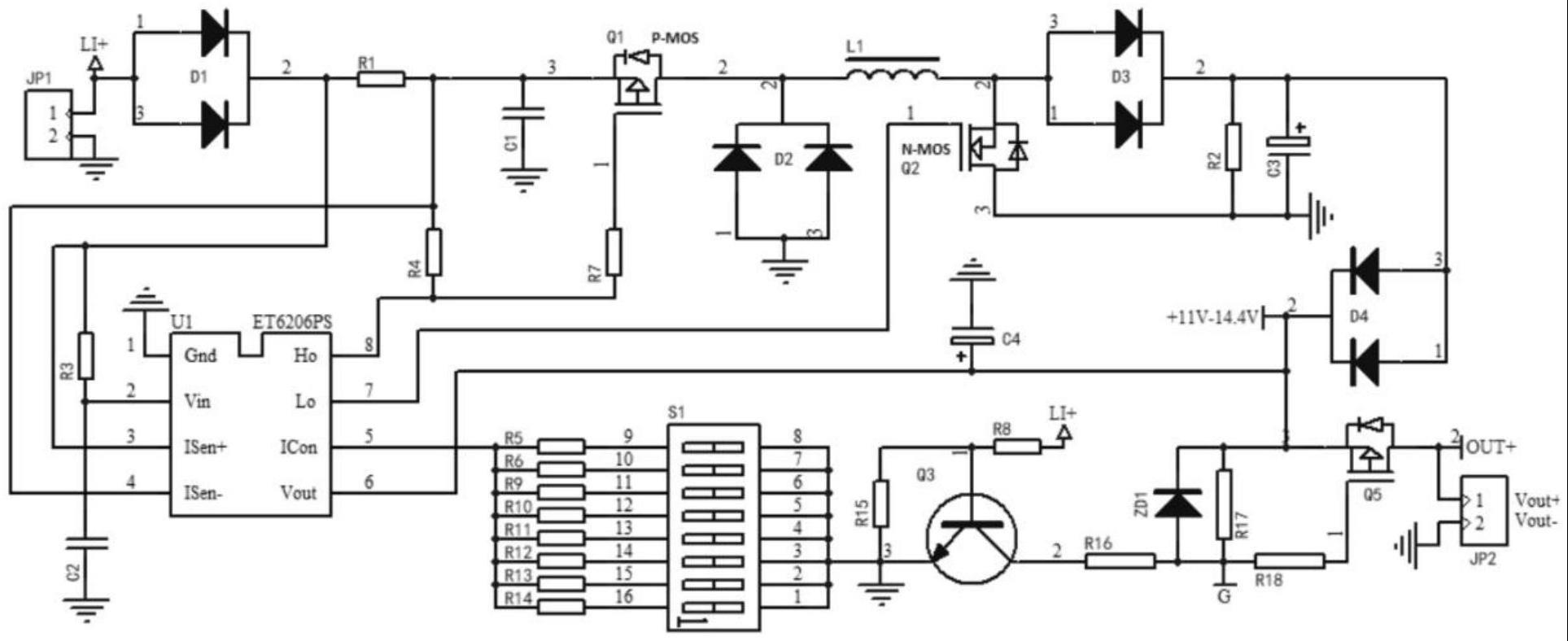 一种电压电流恒功率变换器的制作方法