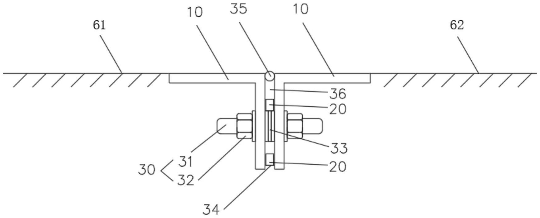 冷冻库门用地面加热装置的制作方法