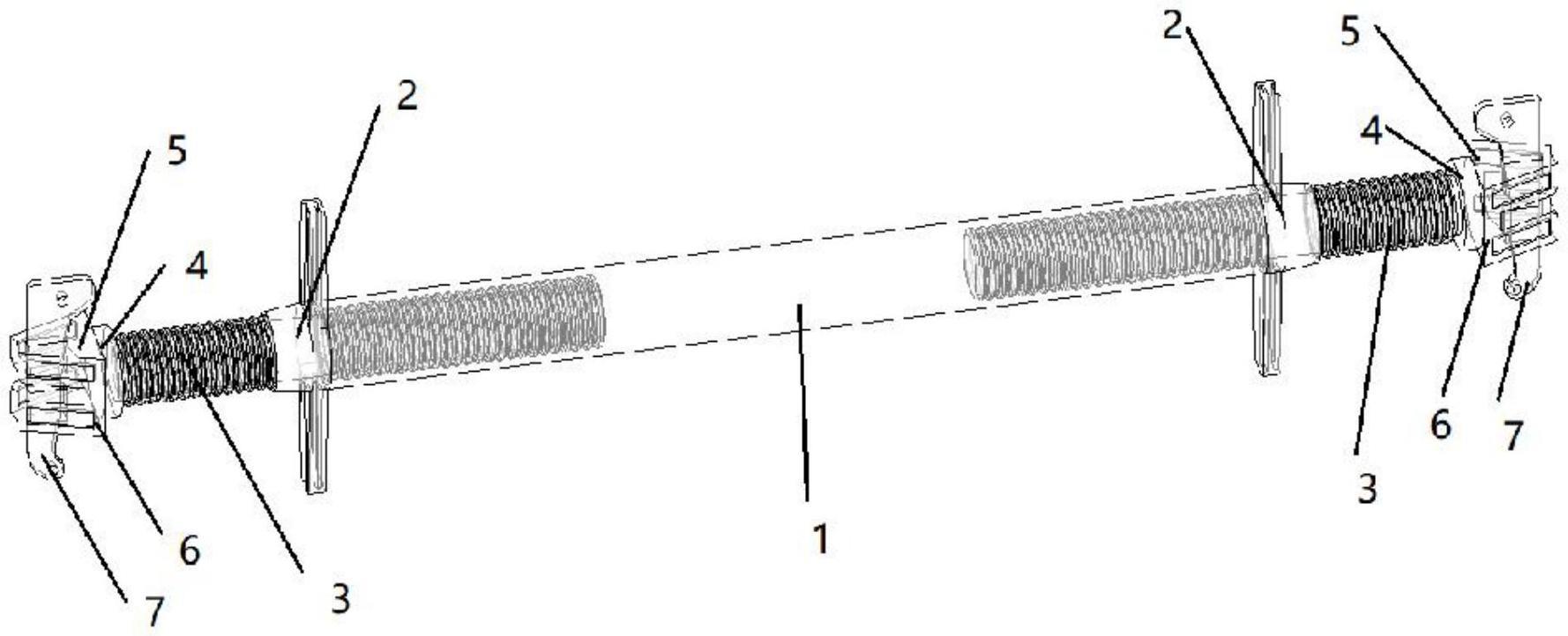 一种可调节式盘扣式连接杆结构的制作方法