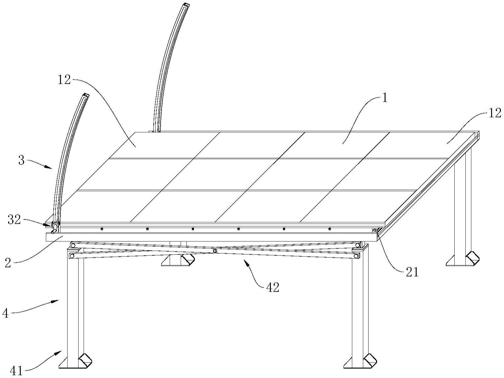 一种太阳能电池组件固定支架的制作方法