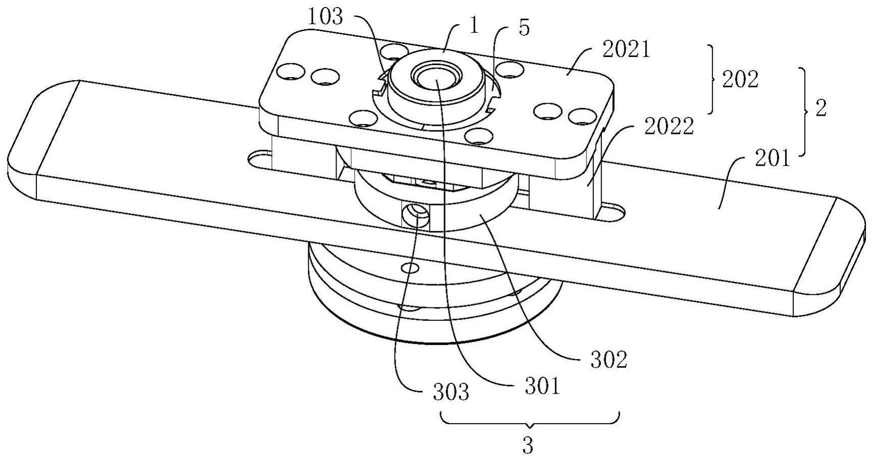 滚筒式料筐筐盖开关装置的制作方法