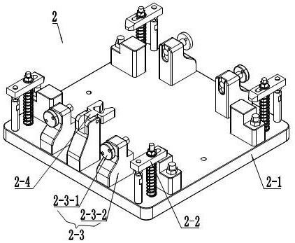 一种多线切割机固定座机加工卧式定位夹具的制作方法