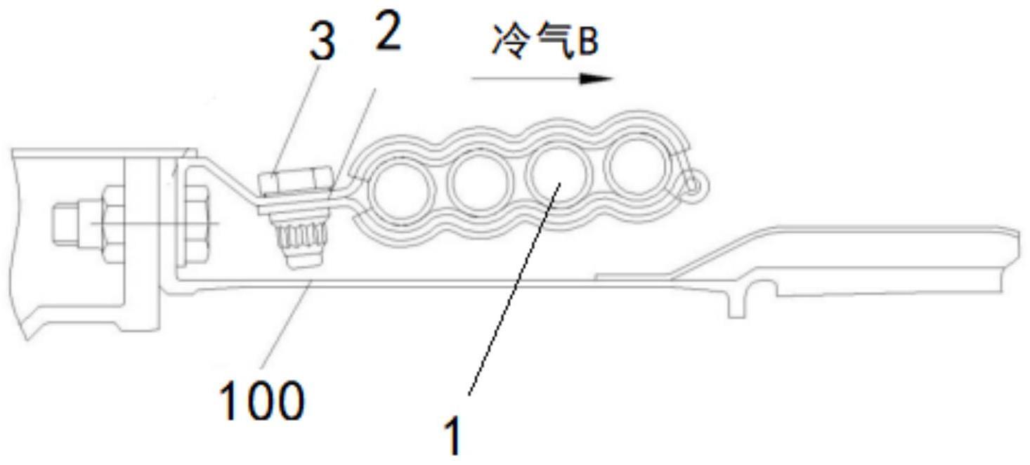 用于滑油封严空气预冷却的阶梯式环管换热系统的制作方法