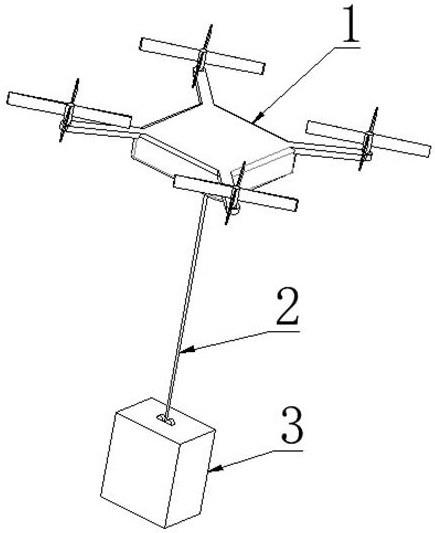 一种基于系留式无人机系统的旋翼机的制作方法