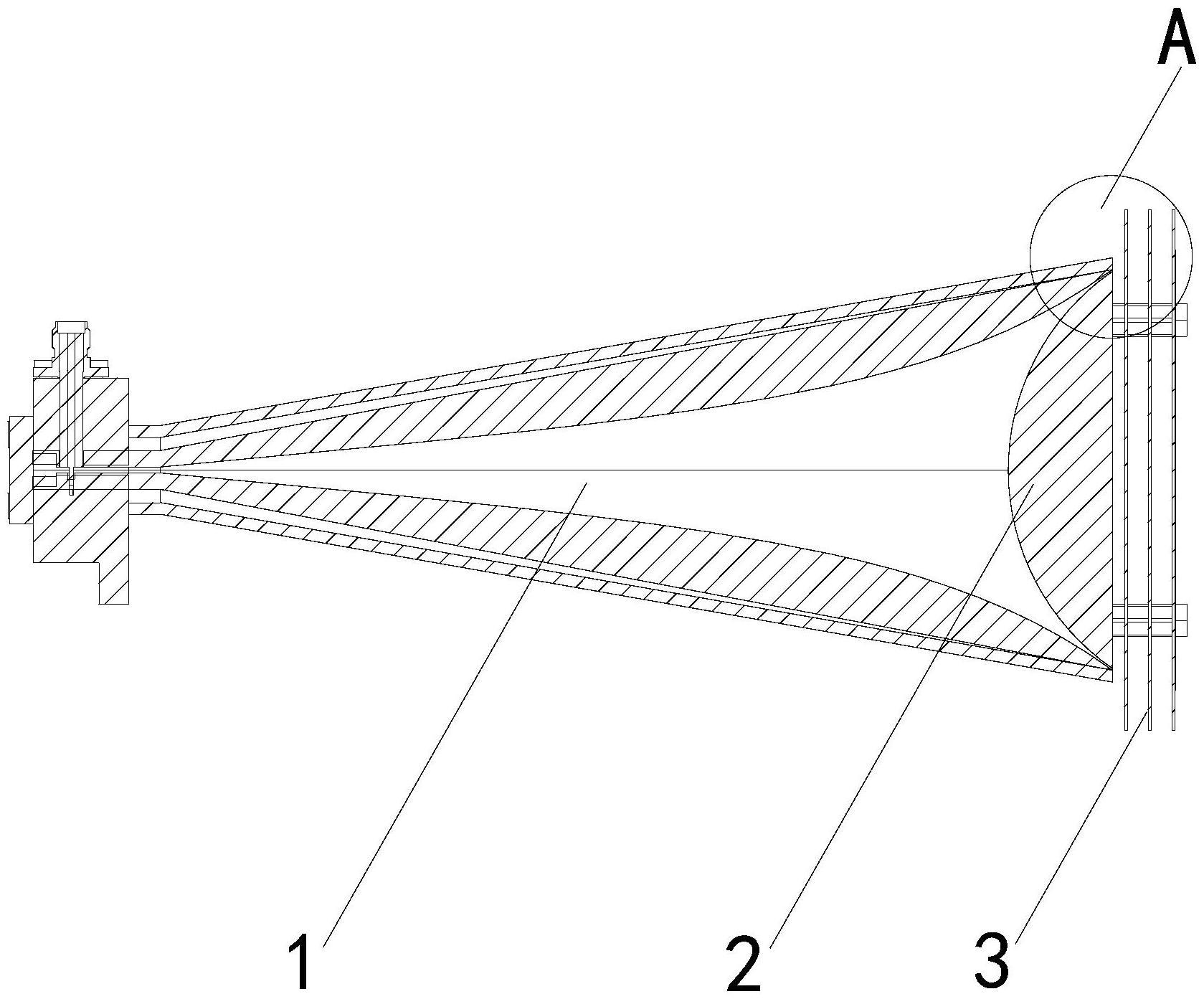 一种斜极化高增益宽带的介质透镜喇叭天线的制作方法
