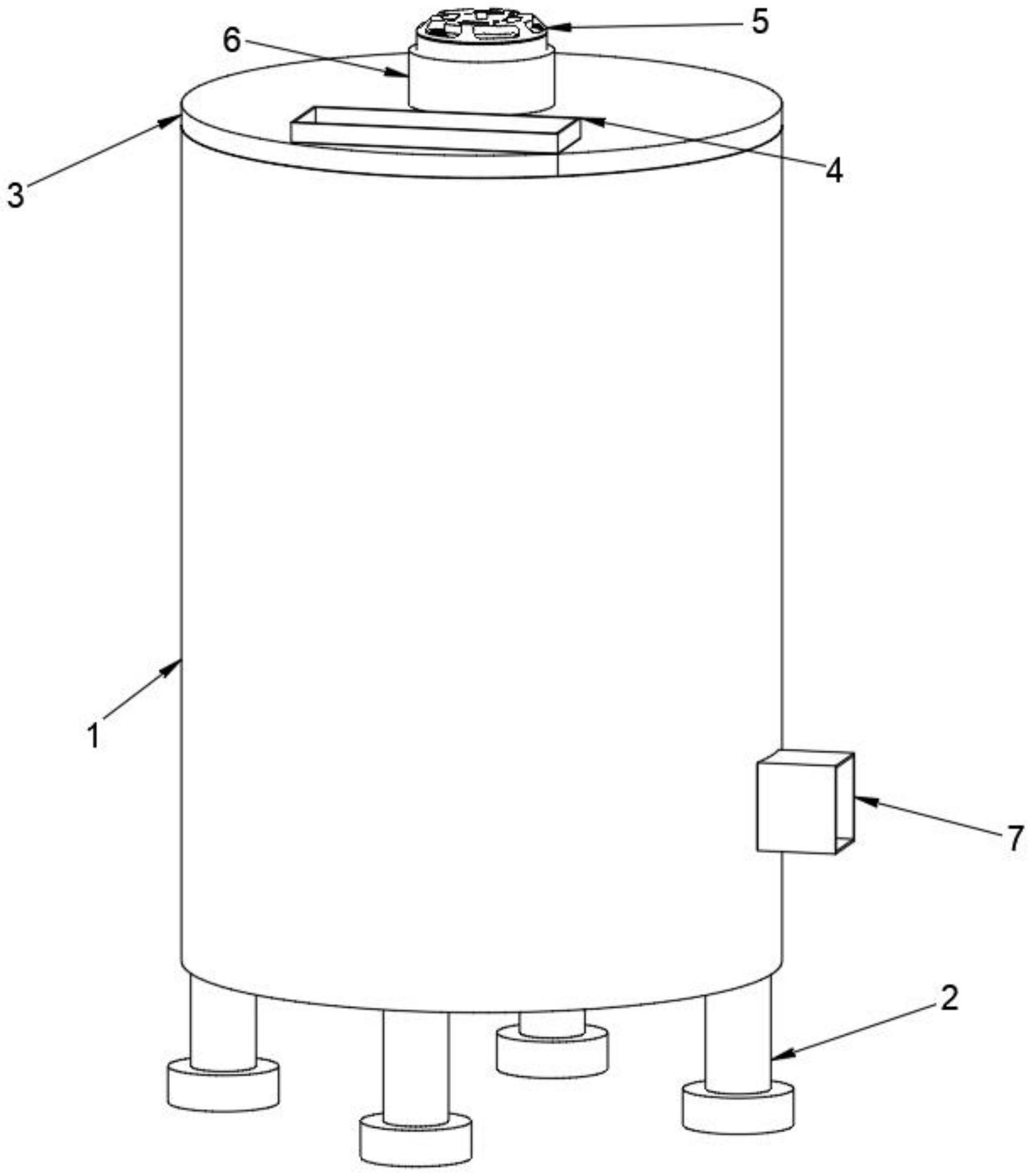 一种化工填料混合搅拌装置的制作方法