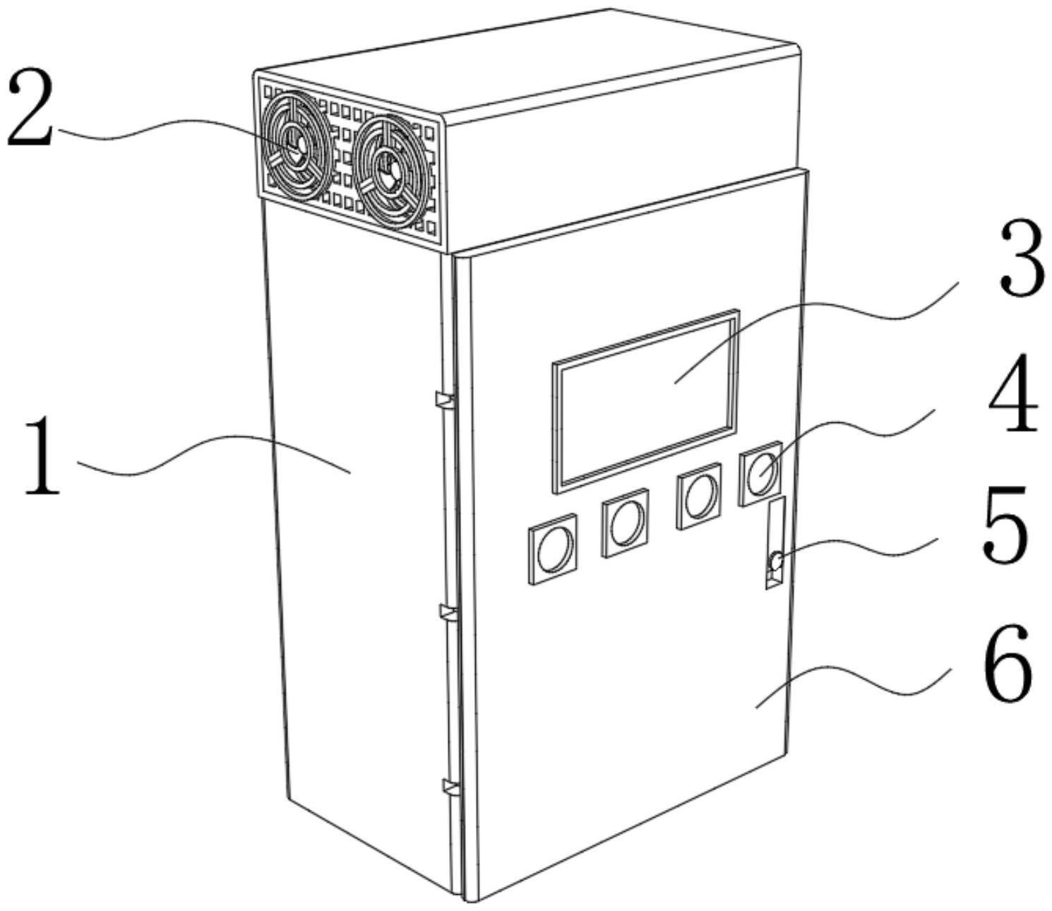 一种具有降温密封功能的配电控制柜的制作方法
