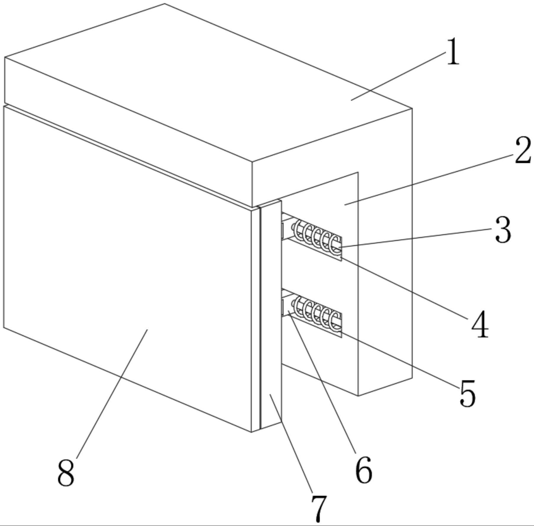 一种建筑墙体防震装置的制作方法