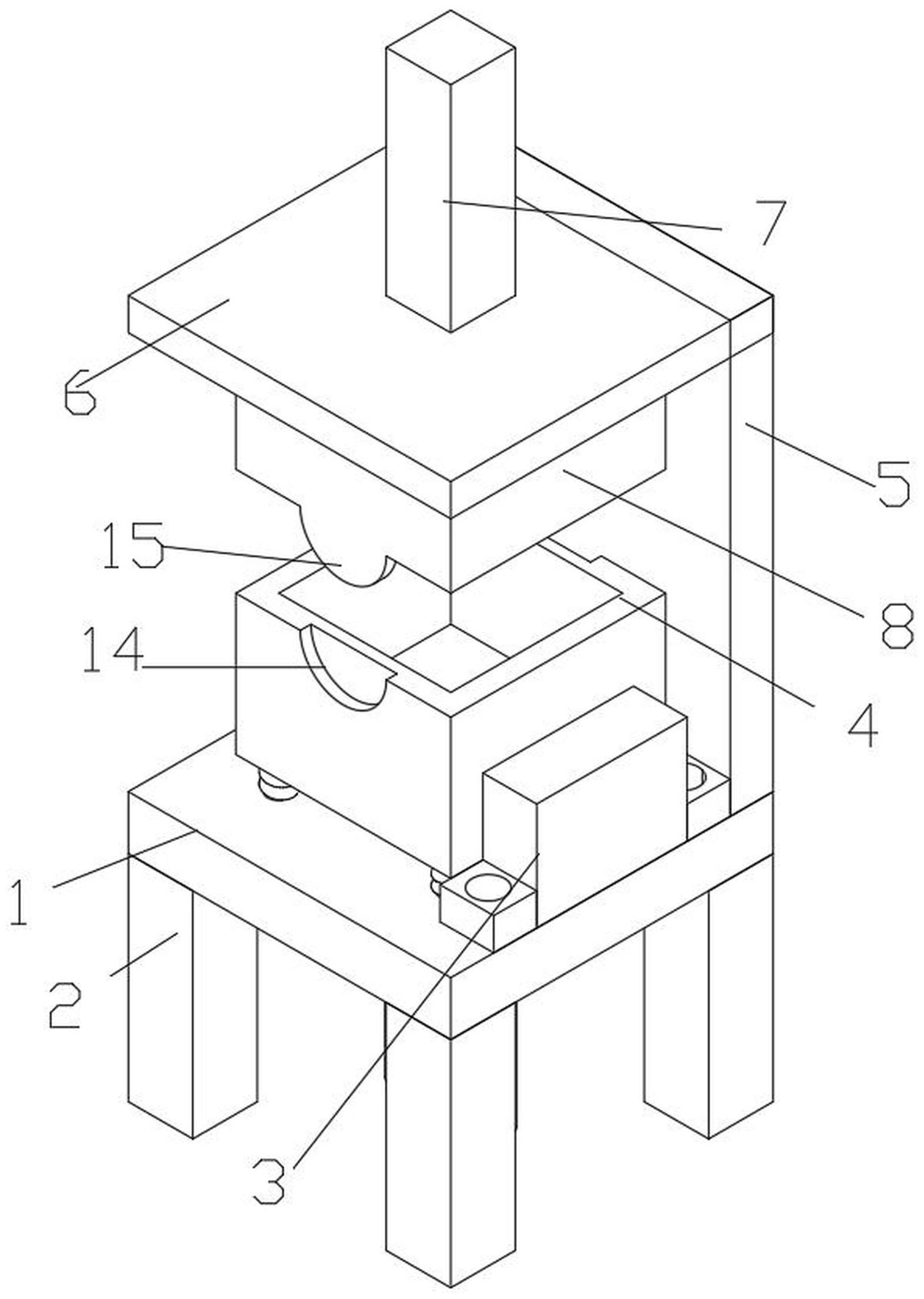 一种发动机缸盖铸造模具的卸料机构的制作方法