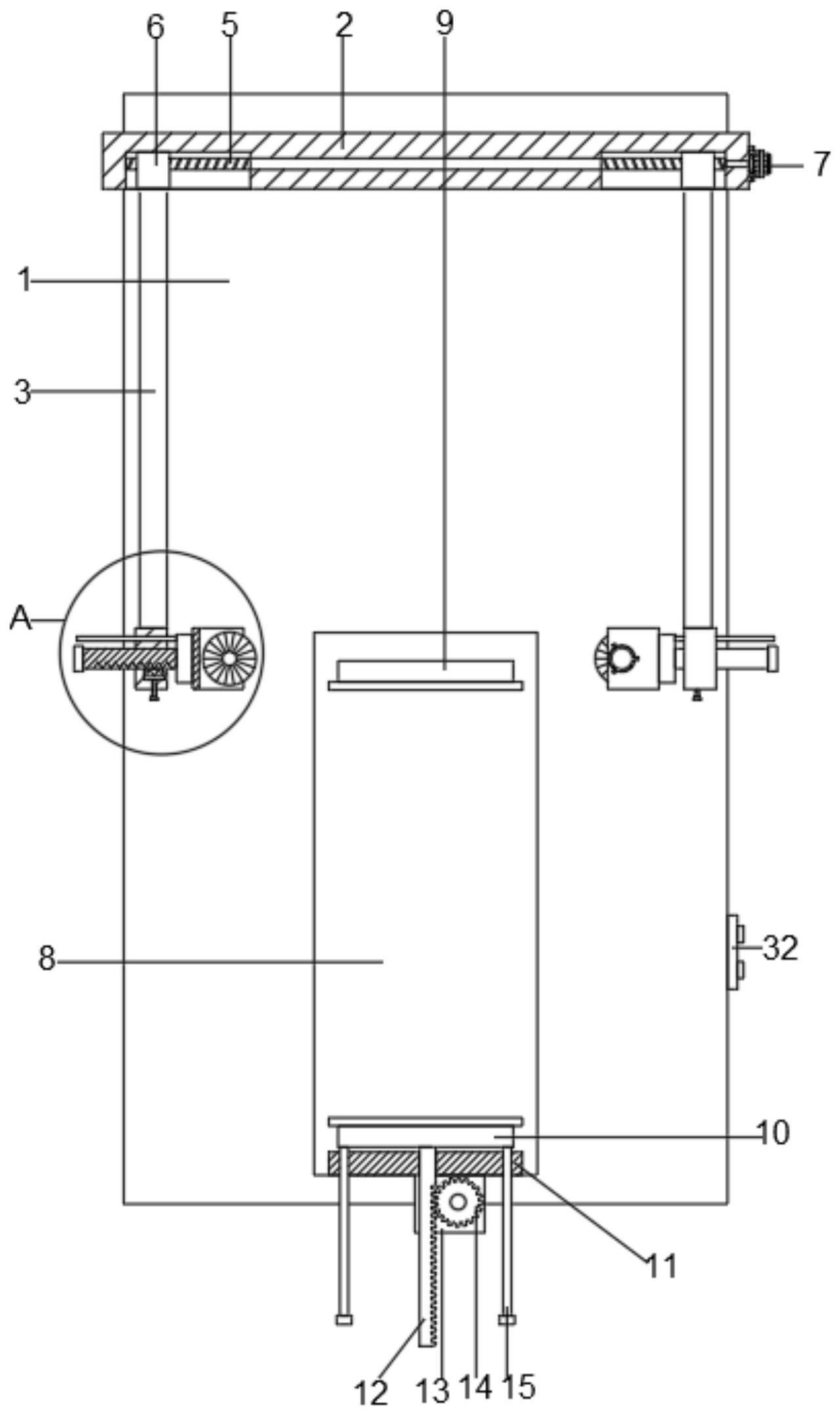 一种地板加工开槽装置及其开槽方法与流程