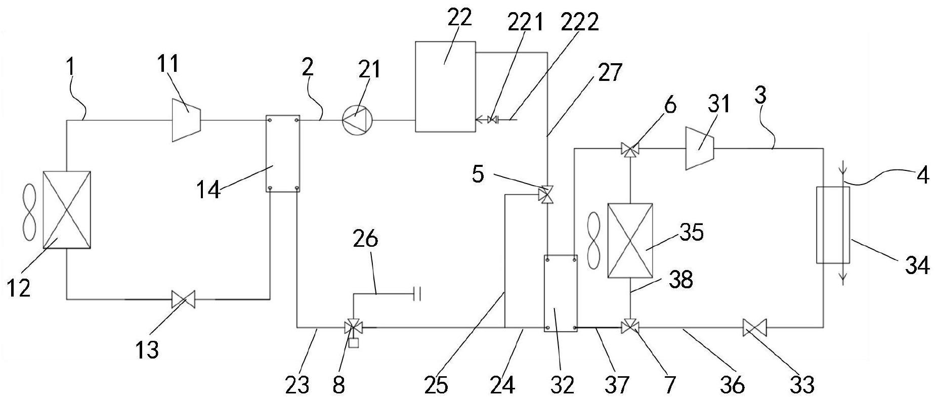 热泵机组及其控制方法与流程