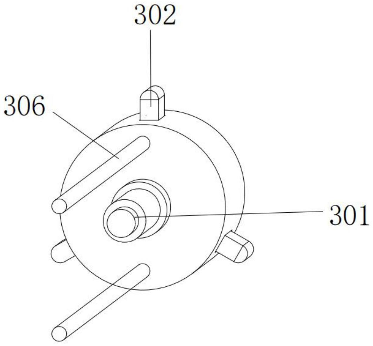 一种纱线快速收卷装置的制作方法