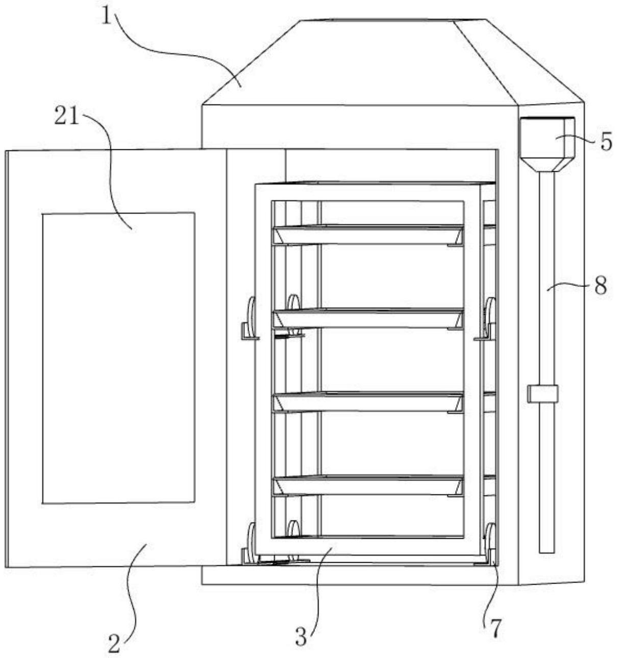 一种锂电池正极材料干燥装置的制作方法