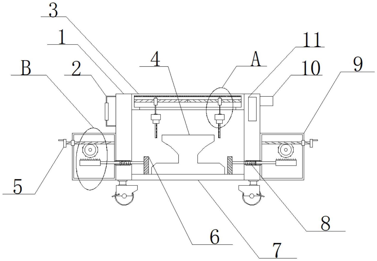 一种电梯导轨孔位深度测量装置的制作方法