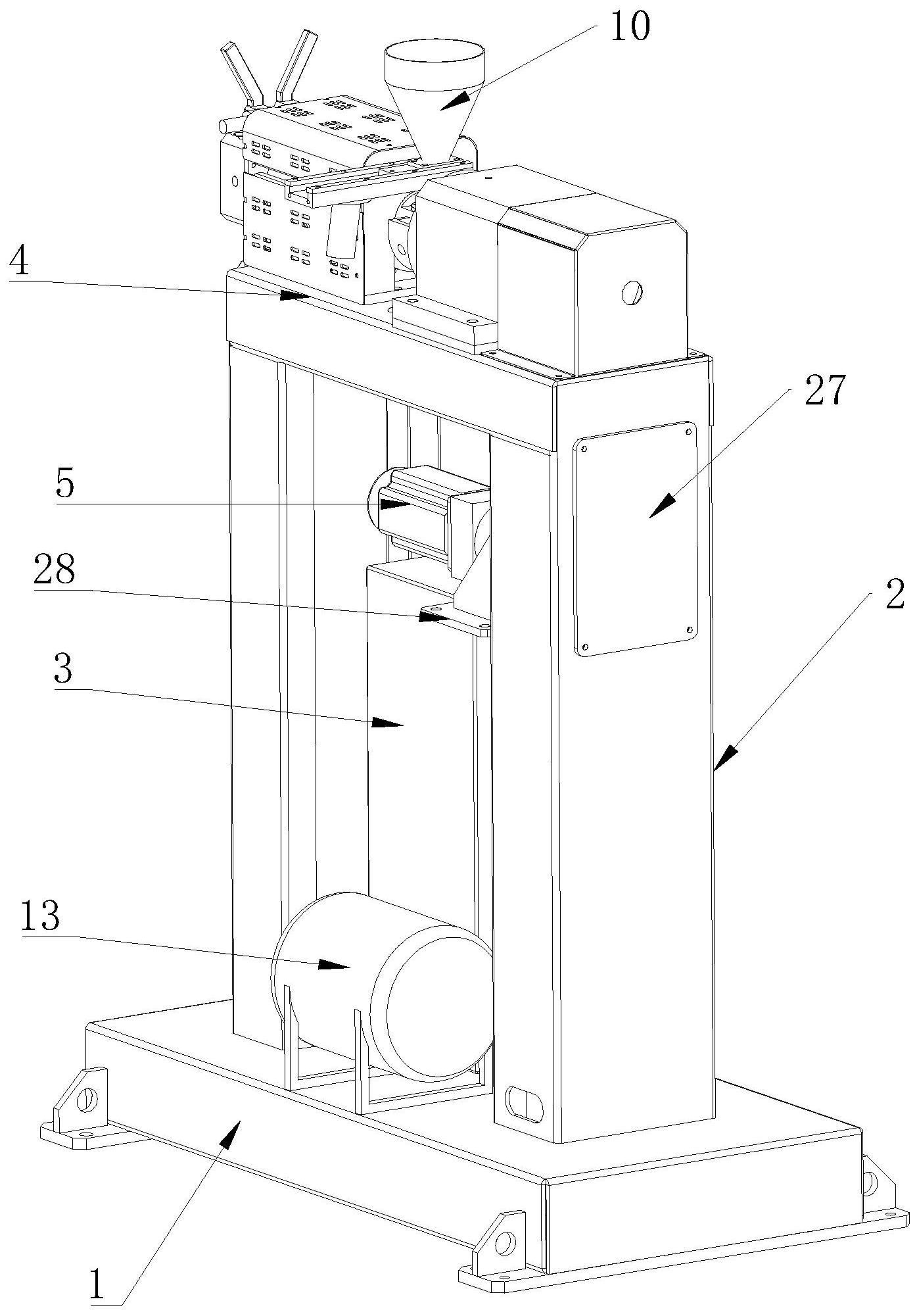 超细氟塑料电线挤出机的制作方法