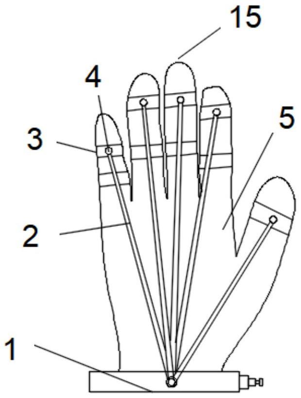 一种多功能神经科用手指锻炼手套的制作方法