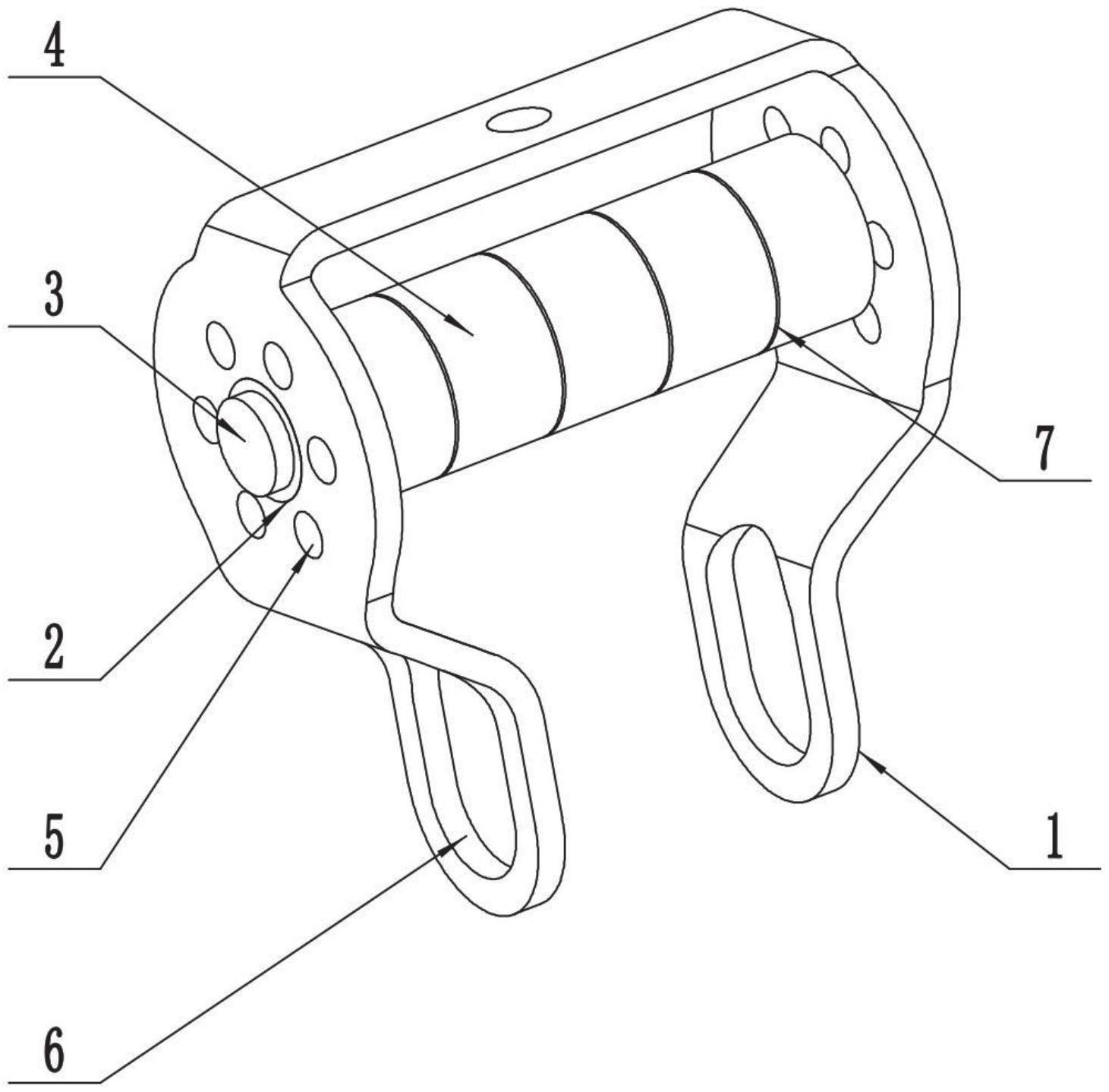 一种织带上可以滑动的滑轮的制作方法