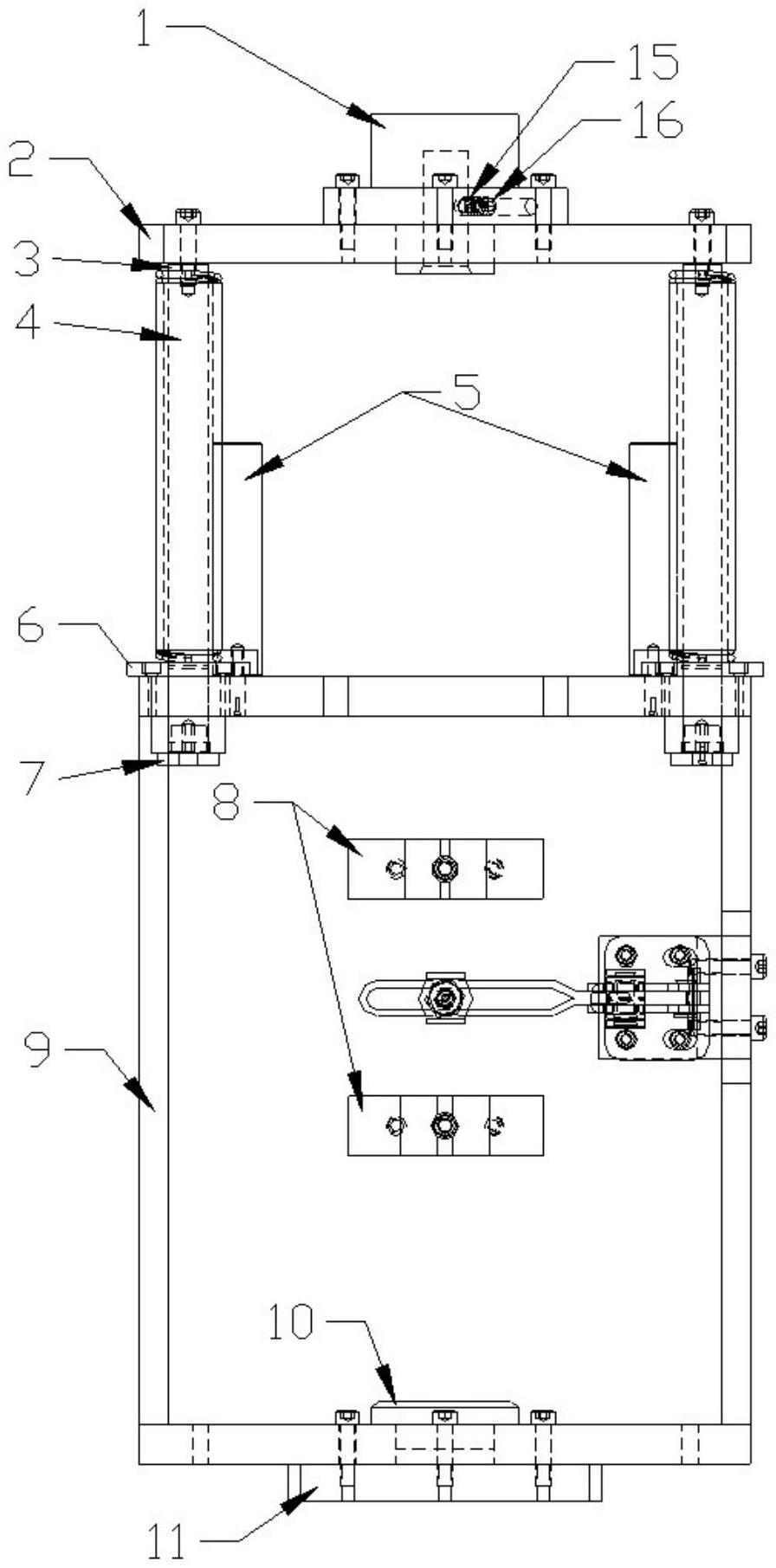 通用式压缩机用曲轴压装吸油管工装的制作方法