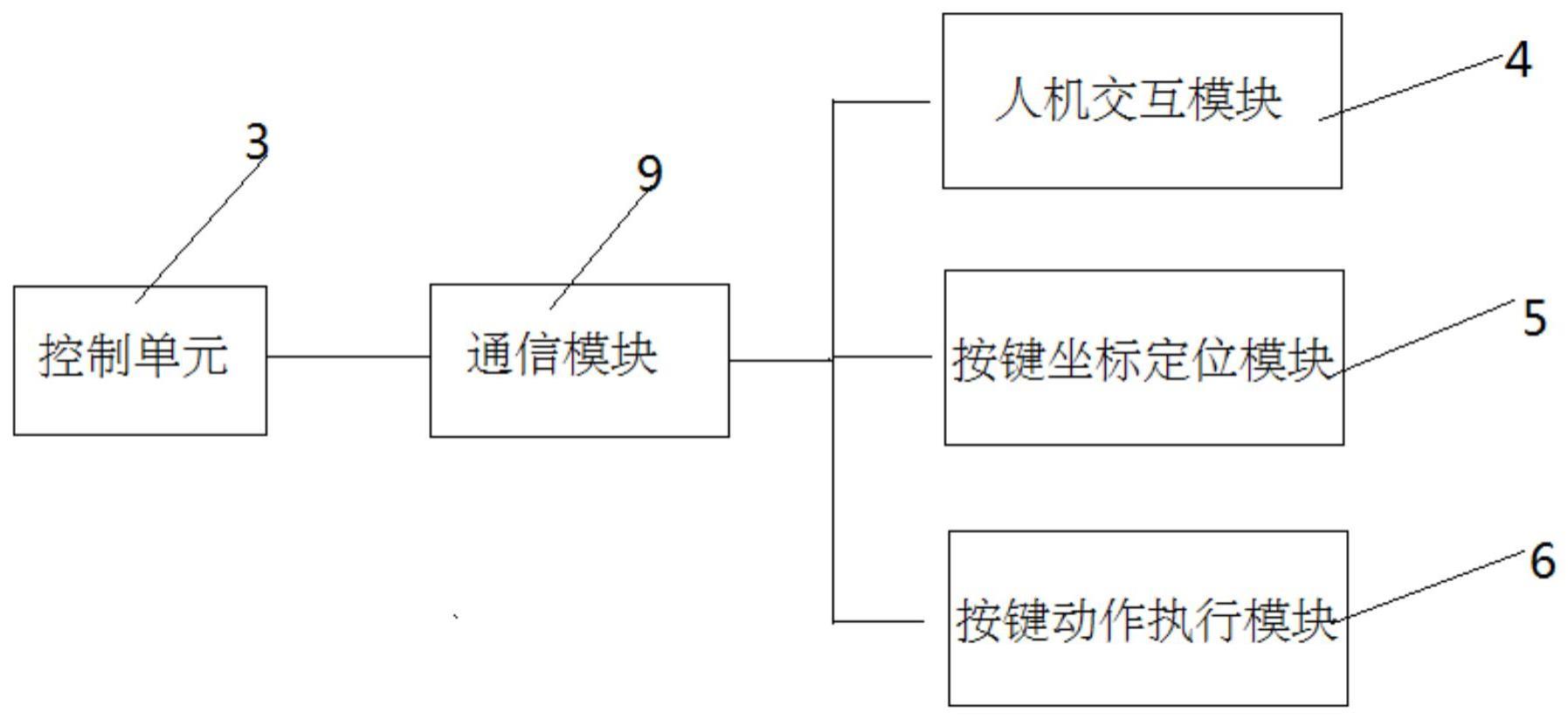 一种按键面板自动化测试工装的制作方法