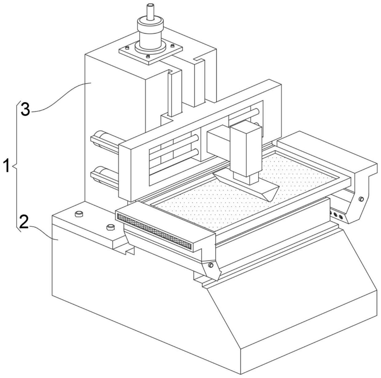 一种电路板加工用具有定位烘干功能的丝网印刷机的制作方法