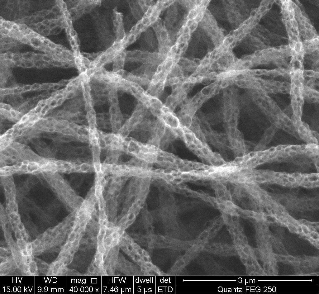 一种氮硫共掺杂多孔碳纳米纤维载