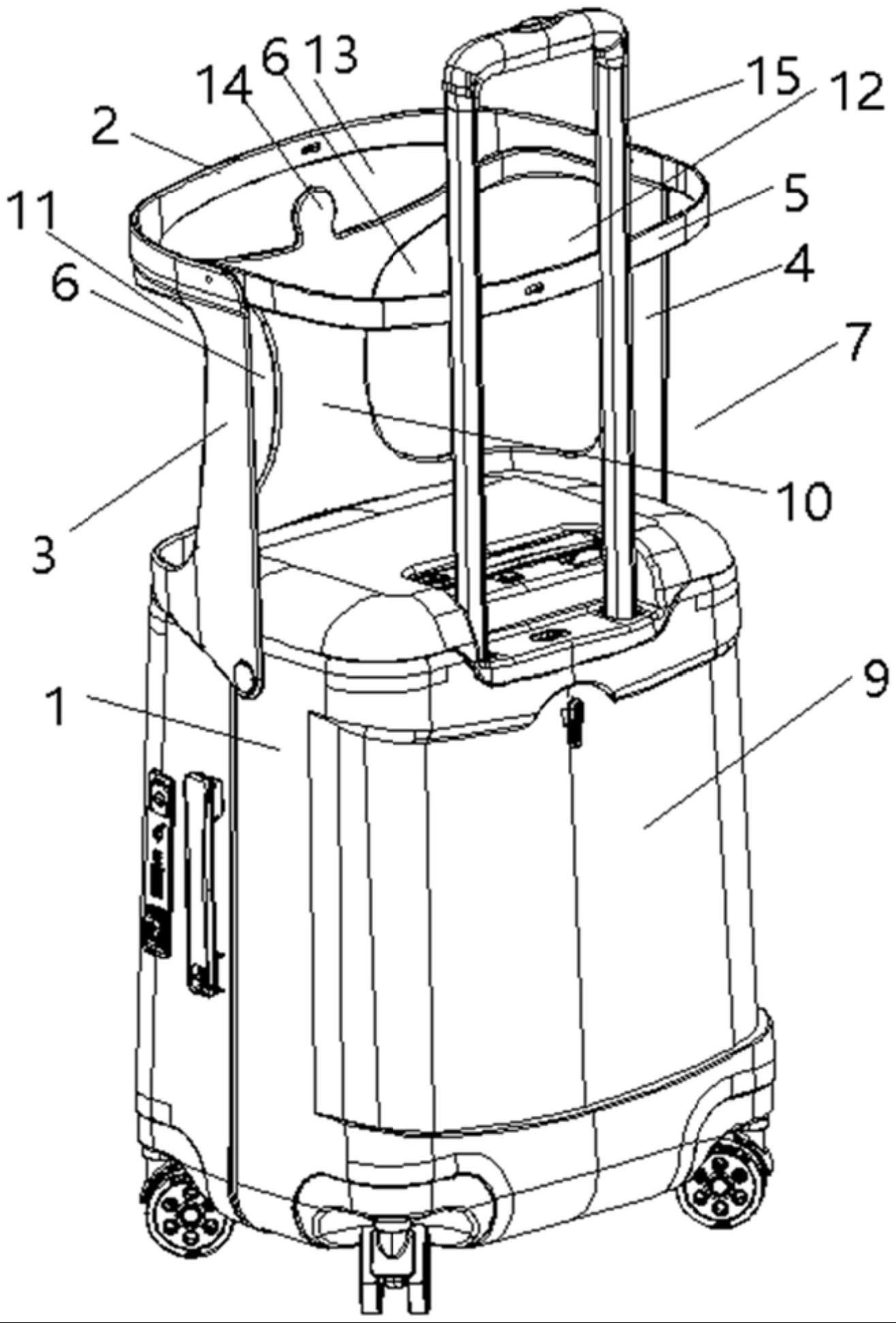 一种多功能行李箱的制作方法