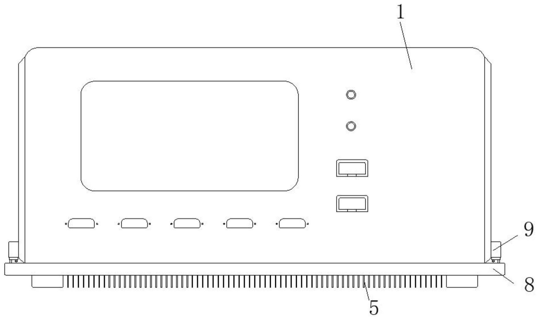 一种新型工况机冷却用换热机构的制作方法