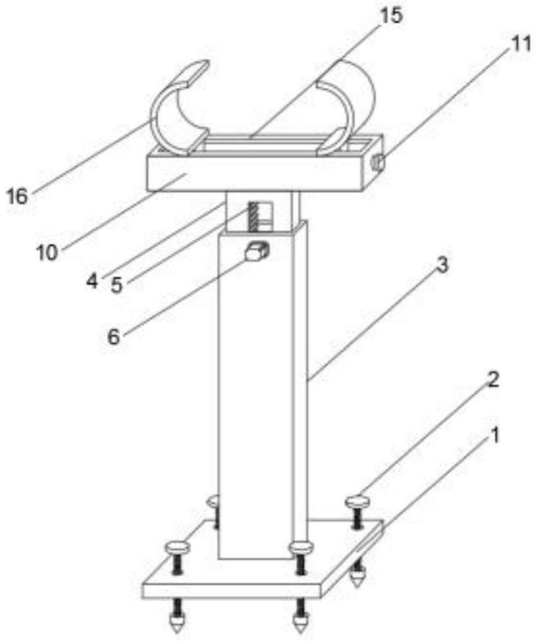 一种建筑工程用电缆支架的制作方法