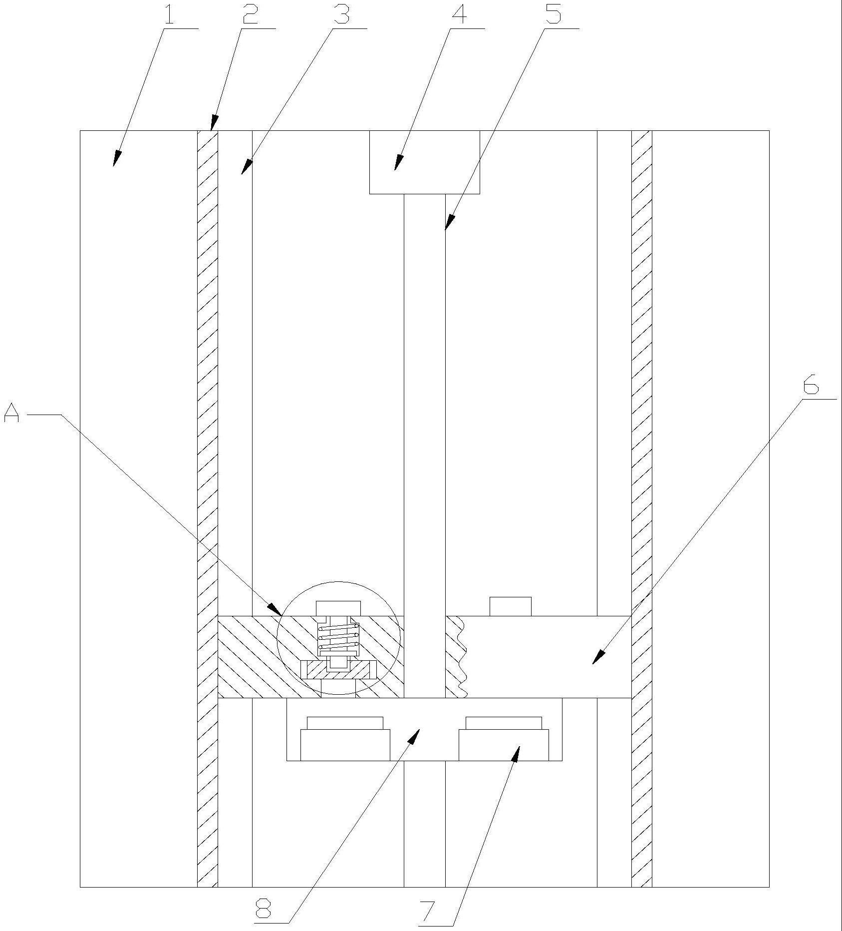 一种桥梁亮化工程用投射灯安装架的制作方法