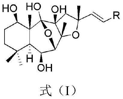 一种佛司可林氧桥环衍生物在制备抗炎药物中的应用