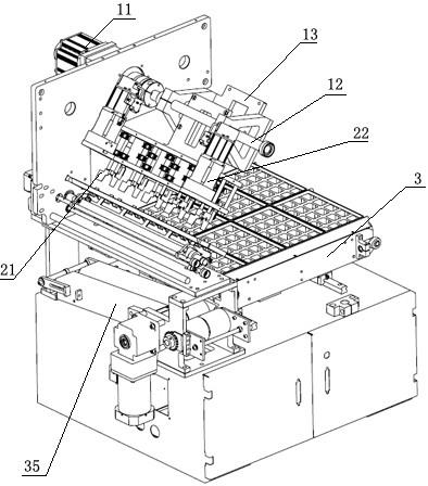 一种馄饨机成型装盒一体化机头及成型装盒方法与流程