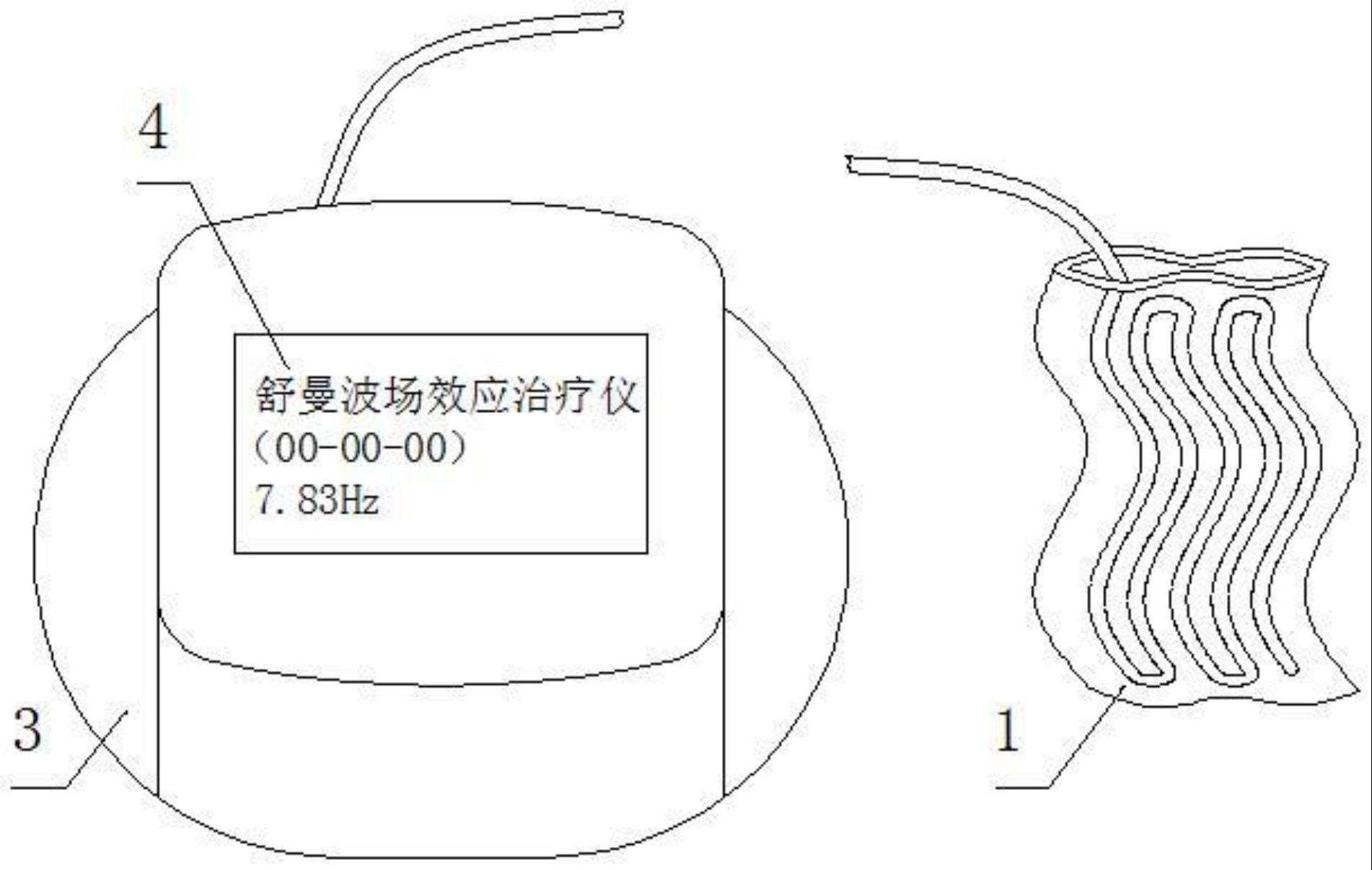 一种舒曼波场效应治疗仪的制作方法