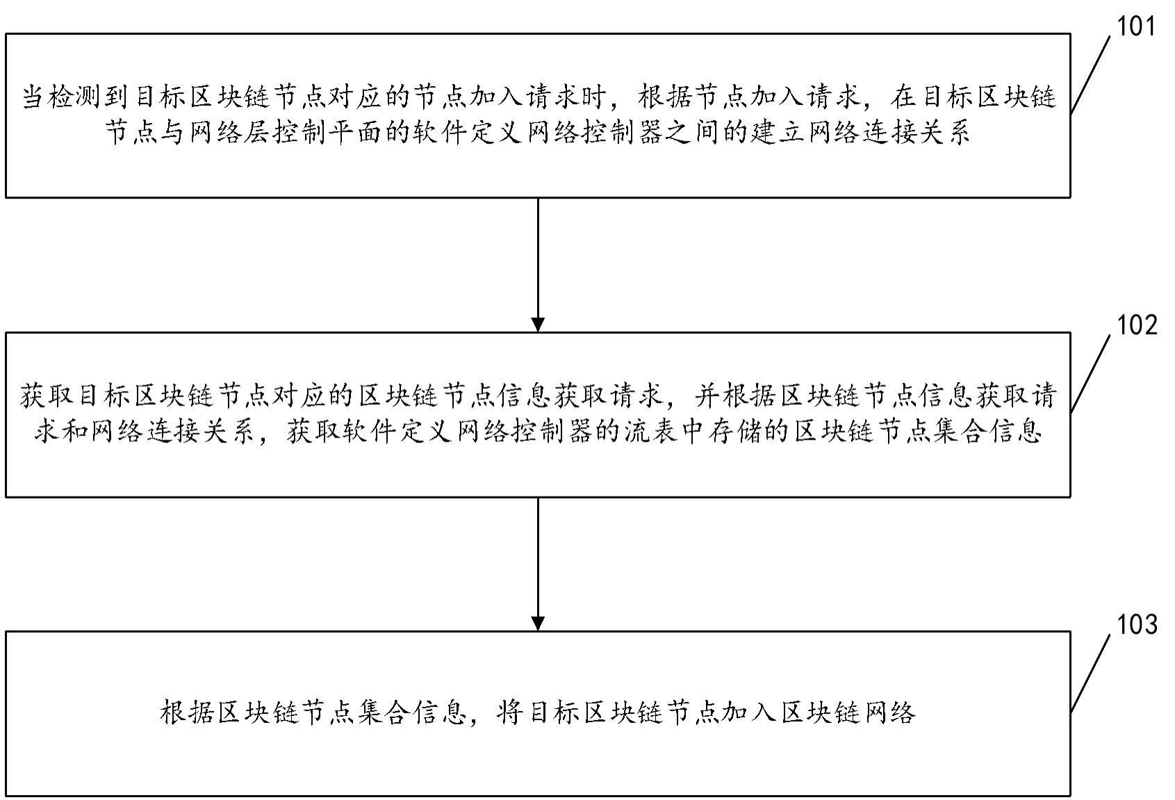 基于软件定义网络的区块链节点发现与组网方法及装置与流程