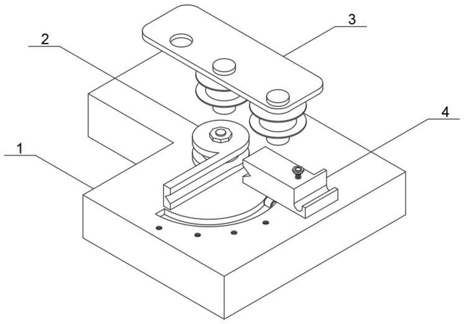 一种方钢冷弯模具的制作方法